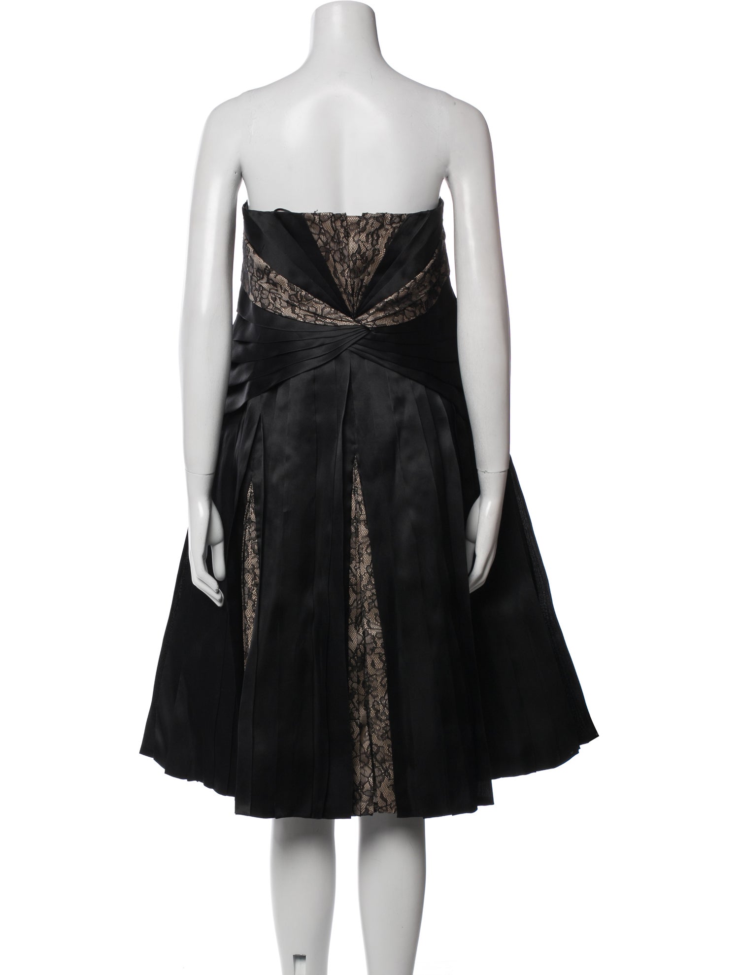 Carmen Marc Valvo Silk Mini Dress